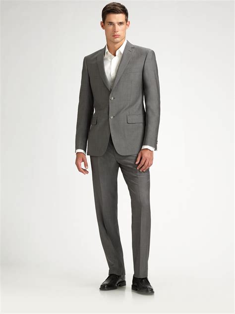 michael kors charcoal gray slim fit suit|Michael Kors Charcoal Slim Fit Suit .